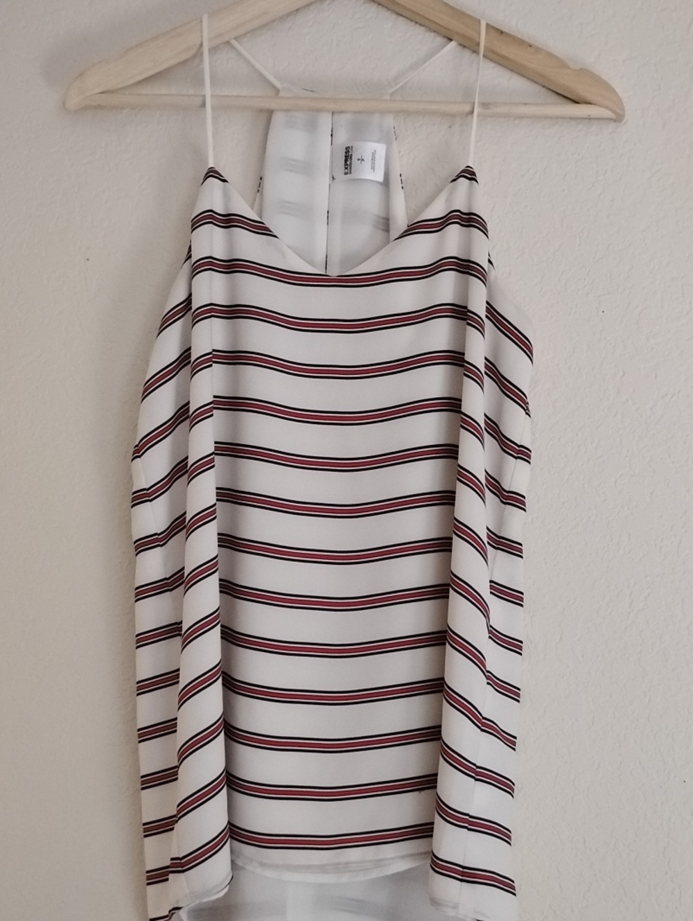 Express Red, White & Blue Stripe Camisole